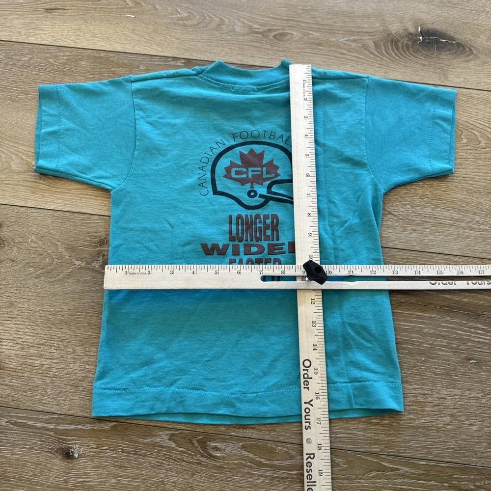 Vintage Birmingham Barracudas Shirt‎ Youth Small CFL Football Alabama 90s